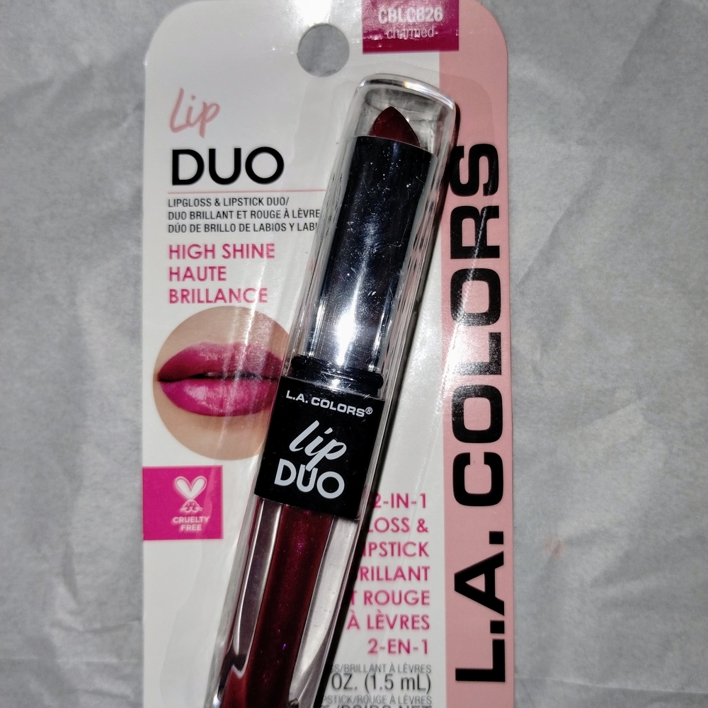 L.A. Colors Red Lip Balm & Gloss Duo